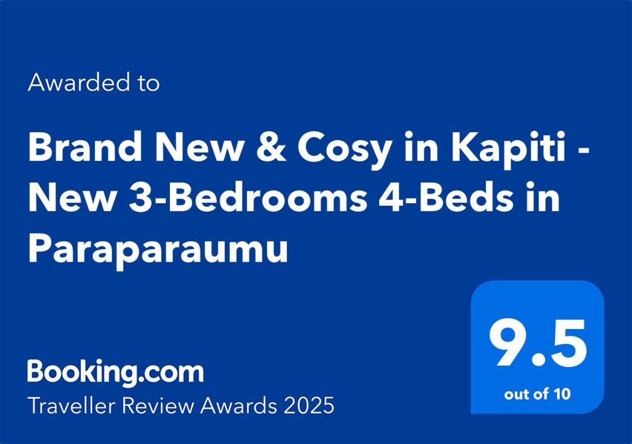 Brand New & Cosy In Kapiti - New 3-Bedrooms 4-Beds In פאראפאראומו מראה חיצוני תמונה